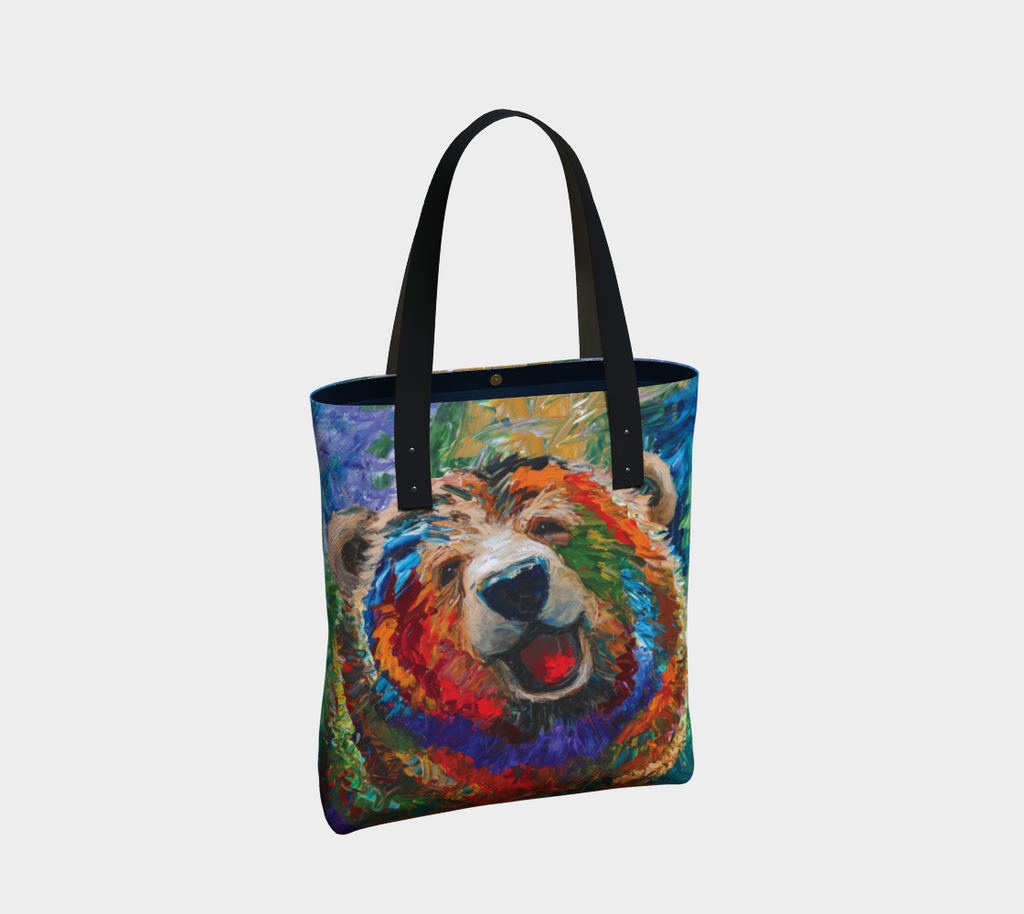Joyful Vibrant Tote Bag